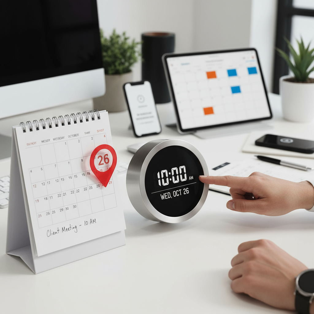 Kalender für Terminvereinbarung